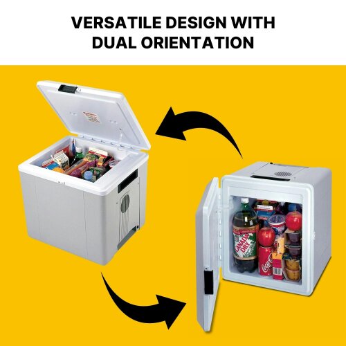Koolatron 27L Electric Cool Box Warmer Mini Car Fridge Portable Iceless Cooler for Travel Camping