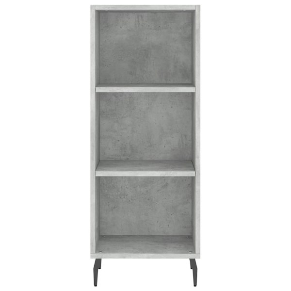 Berkfield Sideboard Concrete Grey 34.5x32.5x90 cm Engineered Wood