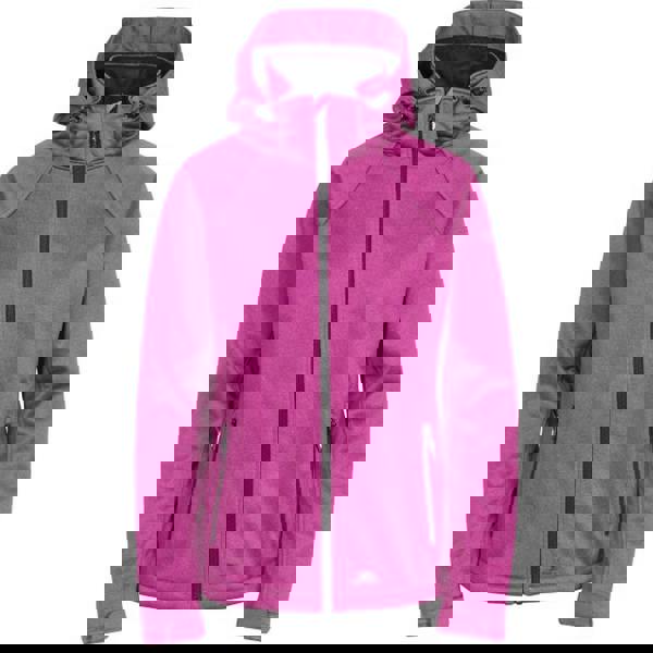 Trespass Womens/Ladies Angela Softshell Jacket - Purple Orchid Marl - 