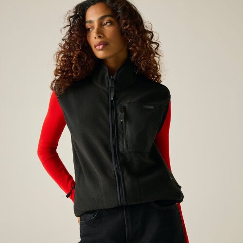 Regatta Womens Frankie Microfleece Body Warmer - Black