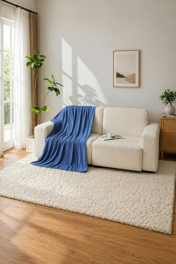 Dyzi Cooling Lightweight Summer Blanket Breathable with Cooling Technology