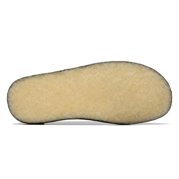 Beige shoe sole on a white background