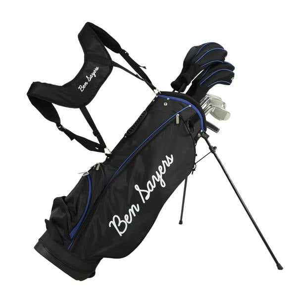 Ben Sayers Black/Blue - Stand Bag Graphite/Steel - Right Hand