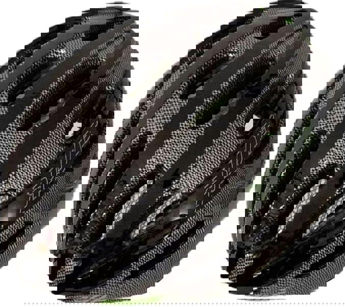 AweSprint In Mould Adult Bike Helmet Large 58-61cm Black/Carbon/Green