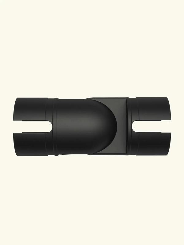 Kineton Matt Black Adjustable Elbow