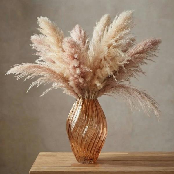 Garden Greatness Modern Twisted Glass Display Vase