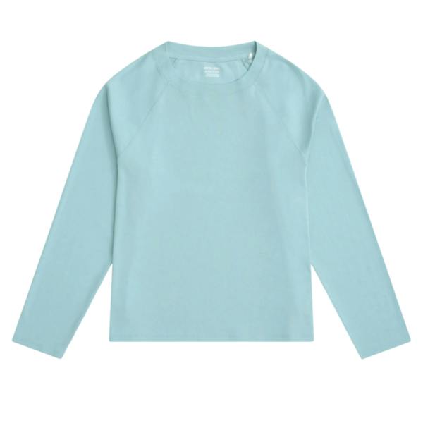 Animal Womens/Ladies Ashleigh Long-Sleeved T-Shirt - Light Blue - 