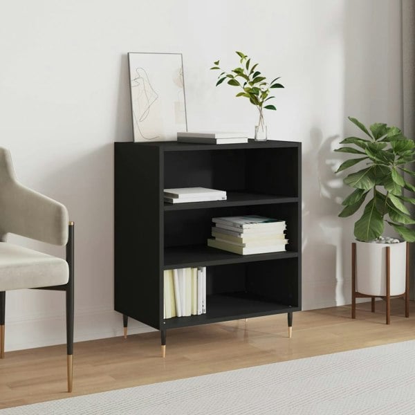 Berkfield Sideboard Black 57x35x70 cm Engineered Wood