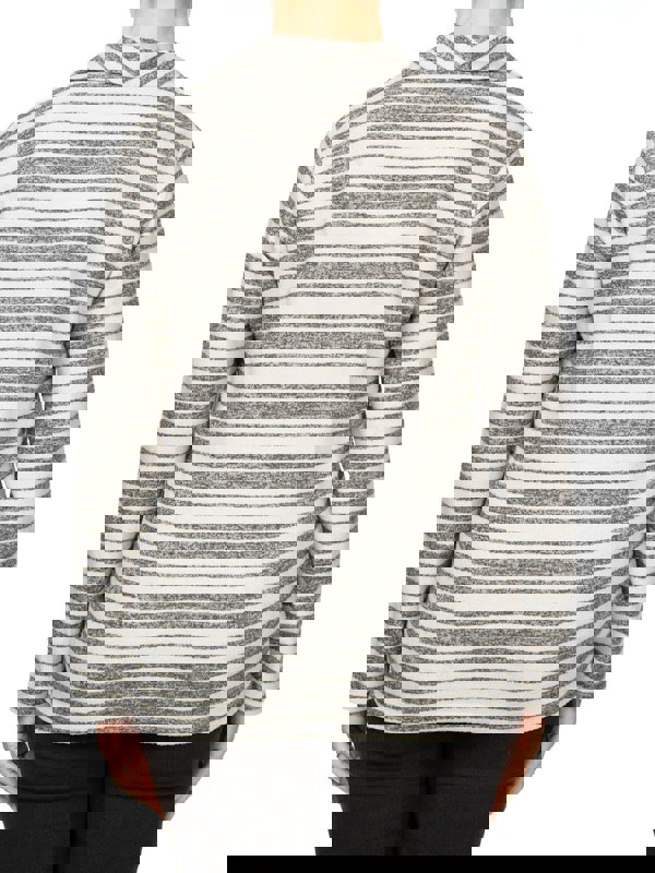 PennyPlain Supersoft Cowl Neck Top - Ivory