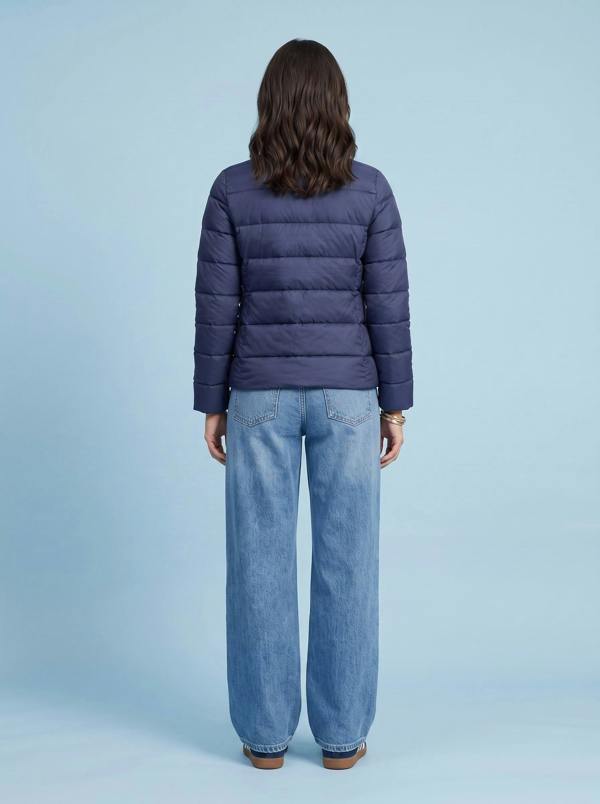 Urban Bliss Compact Puffer Jacket Navy