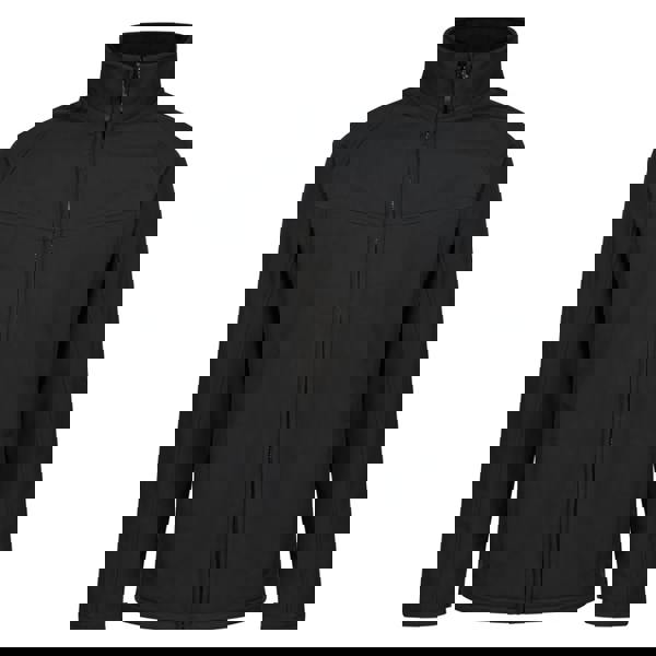 Regatta Professional Mens Wind Resistant Fleece Jacket - All Black