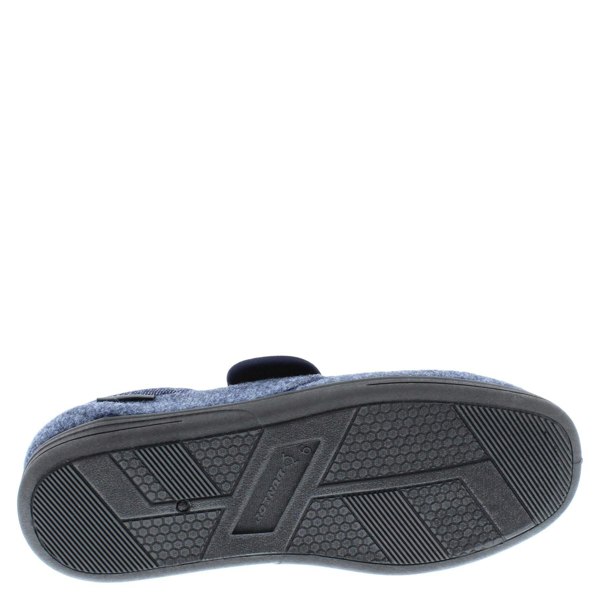 Dunlop Atticus Memory Foam Hook and Loop Men's Slippers
