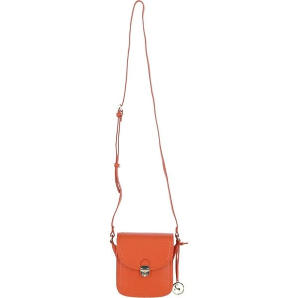 Elegant Leather Crossbody Bag with Twist Lock: y-52