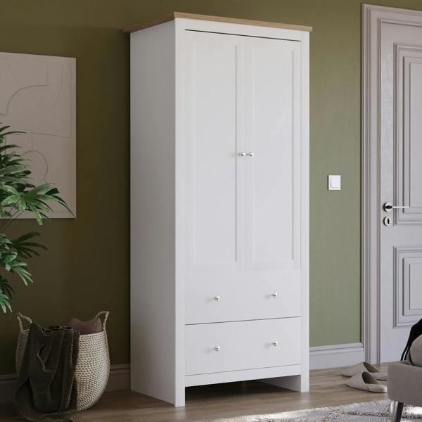 Vida Designs Arlington 2 Door 2 Drawer Wardrobe