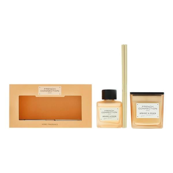 French Connection Autumn Collection Apricot & Peach  Diffuesr 100ml + Candle 200g