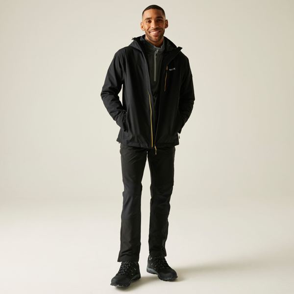 Regatta Mens Wentwood 3 in 1 Jacket - Black