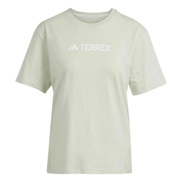 Adidas Womens/Ladies Terrex Classic Logo T-Shirt - Linen Green - 