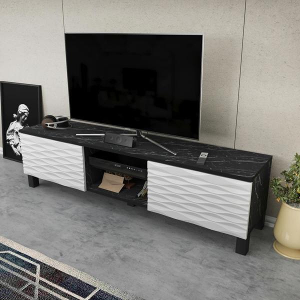 Decorotika Lukas Modern Tv Stand TV Cabinet for TV's up to 64"