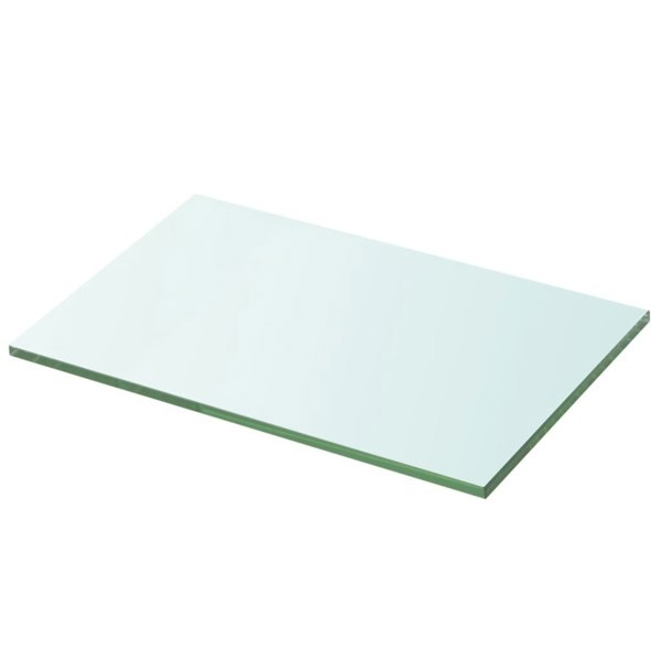 Berkfield Shelf Panel Glass Clear 30x20 cm