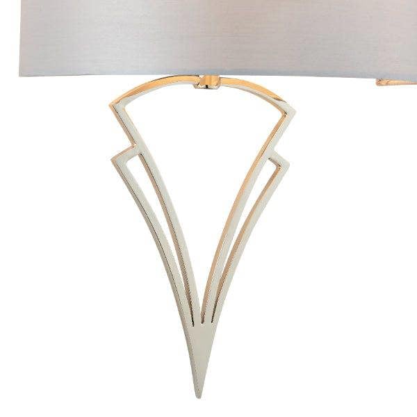 Pagazzi Lighting Lyla Satin Nickel Wall Light