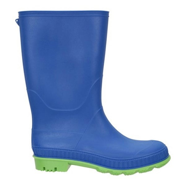 Mountain Warehouse Childrens/Kids Plain Wellington Boots - Cobalt