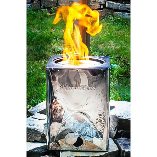 SilverFire Hunter Stainless Steel Chimney Stove