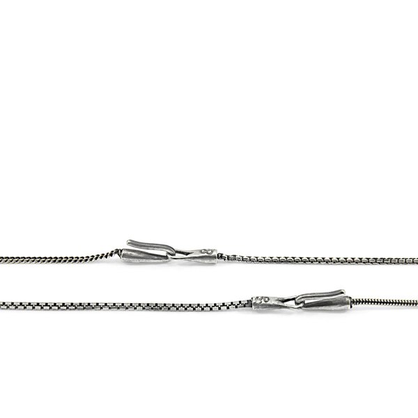 Anchor & Crew SKINNY Silver Chain Bracelet Collection