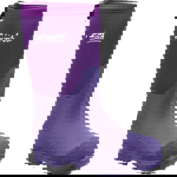 Cotswold Hilly Neoprene TPR+Neoprene Purple Wellington Boots