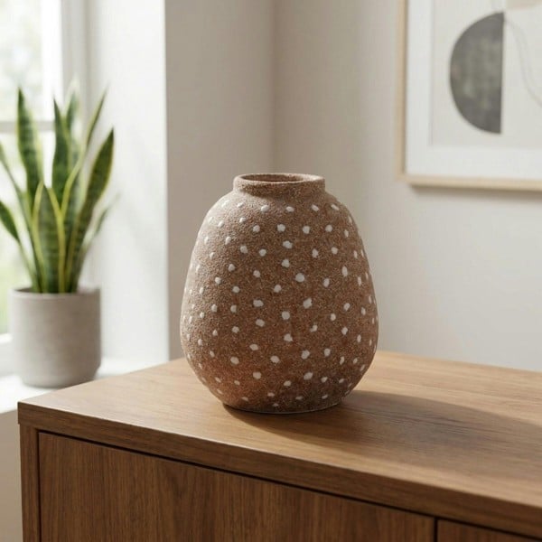 Garden Greatness Spoty Patterned Decorative Display Vase