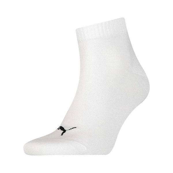 Puma Unisex Adult Quarter Training Ankle Socks (Pack of 3) - White