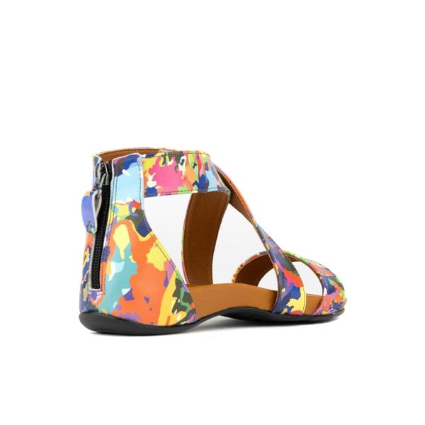 Embassy London Isabella - Summer Colours - Women's leather sandal with padded anatomic insoles