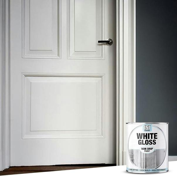 151 6X White Gloss Non-Drip Paint 300ml