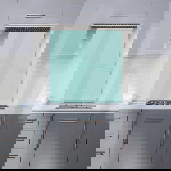 Warren Reed - Designer Robin Egg Blue Kitchen Splashback