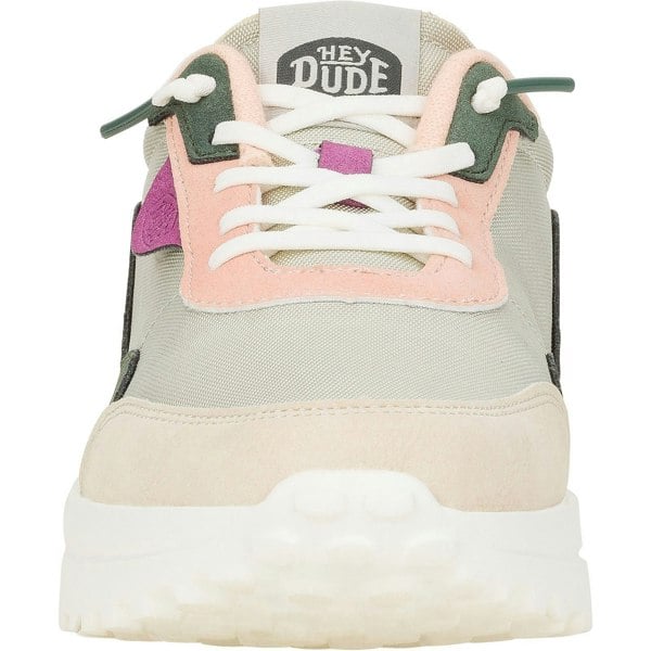 HEYDUDE Hayden Colorblock Trainers - Dusty Olive/Multi