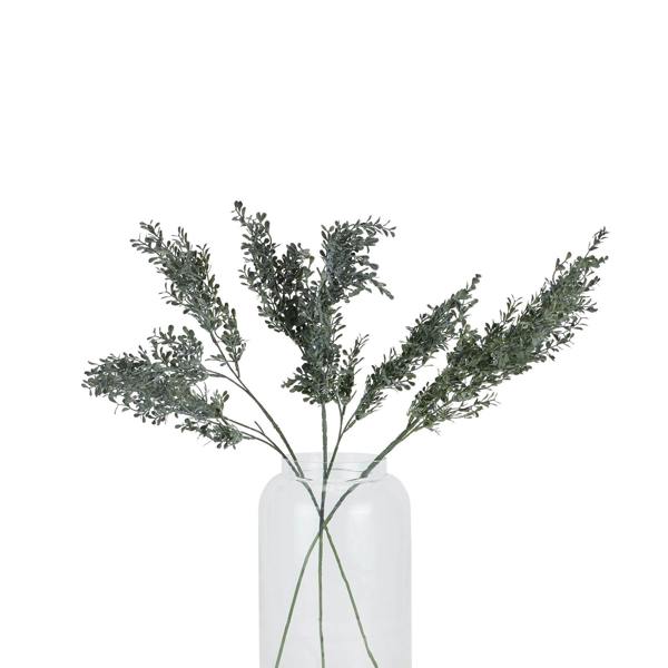 Wyld Haus Set of 3 Artificial Flowers Blackened Grass Spray Stems