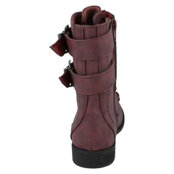 Spot On Girls Spot On Boots With Buckle Design