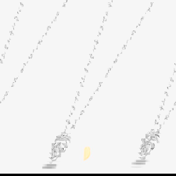 Rosa Lea Floating Heart Pendant BJ-P3247CRG0.5