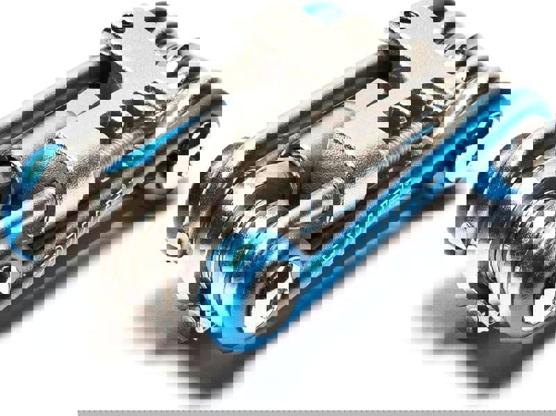 Awe 11 Piece CR-V Special Hardened Steel Micro Multi Function Pocket Tool Blue