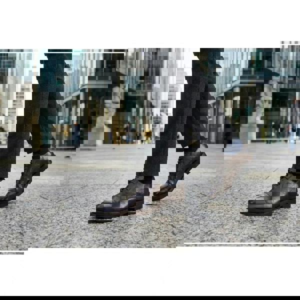 Dolcetto Men’s Classic Cap-Toe Oxford Lace-Up Shoes