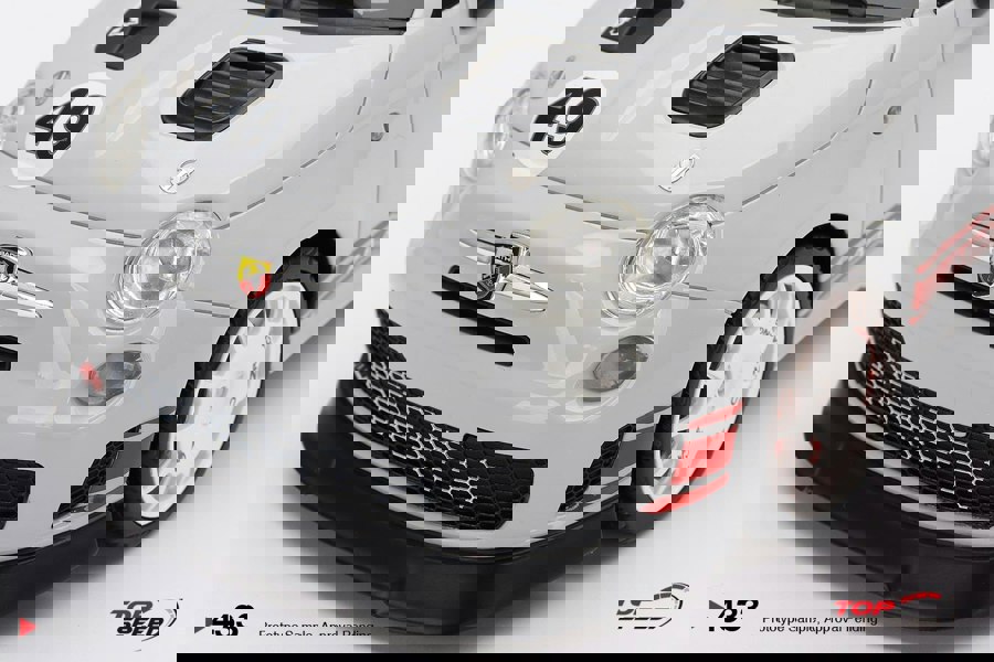 TSM Fiat 500 Abarth Assetto Corse Presentation #49 1:18 Scale TSM TS0433
