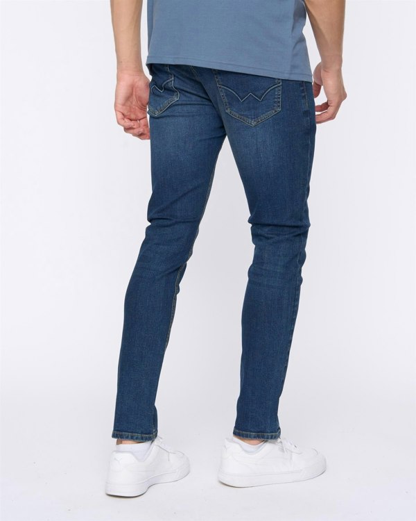 Duck and Cover Overburg Tapered Jeans Dark Wash