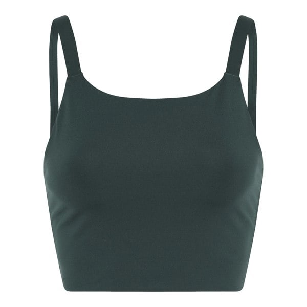 Girlfriend Collective Womens/Ladies Mia High-Neck Sports Bra - Moss