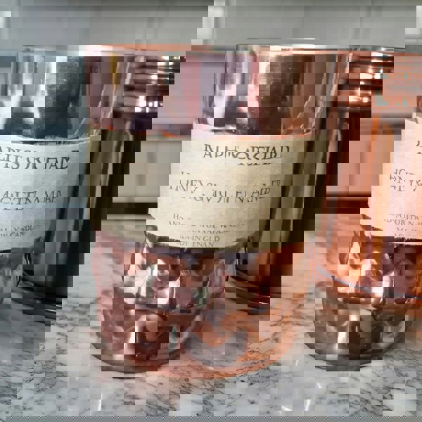 Honey & Molten Amber Scented Soy Candle