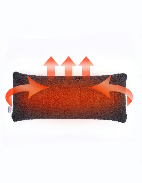 Ezysleep Teddy Fleece Heated Body Pillow