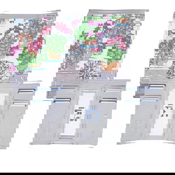 Mala Leather Santorini Cats Tri-Fold Leather Purse – RFID Picture Wallet