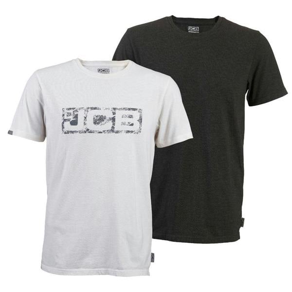 JCB Essential T-Shirt Twin Pack - Hi-Vis Trousers