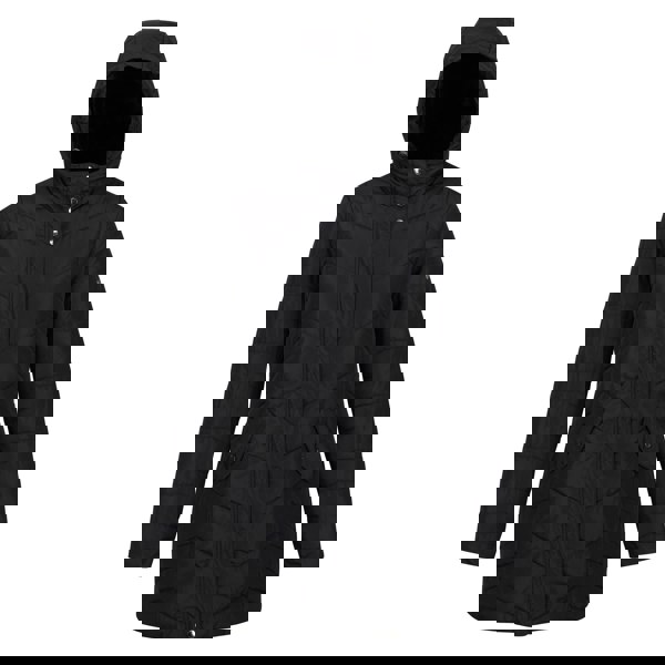 Regatta Womens/Ladies Panthea Insulated Padded Hooded Jacket - Black