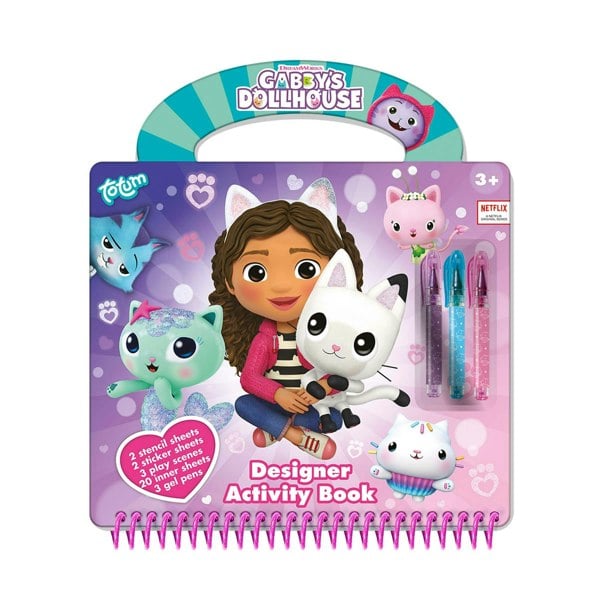 Totum Gabby's Dollhouse - Designer Activity Book