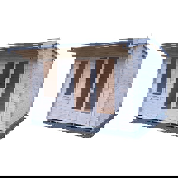 Shire 12x12 bucknells log cabin 28mm Cladding - Best Shed