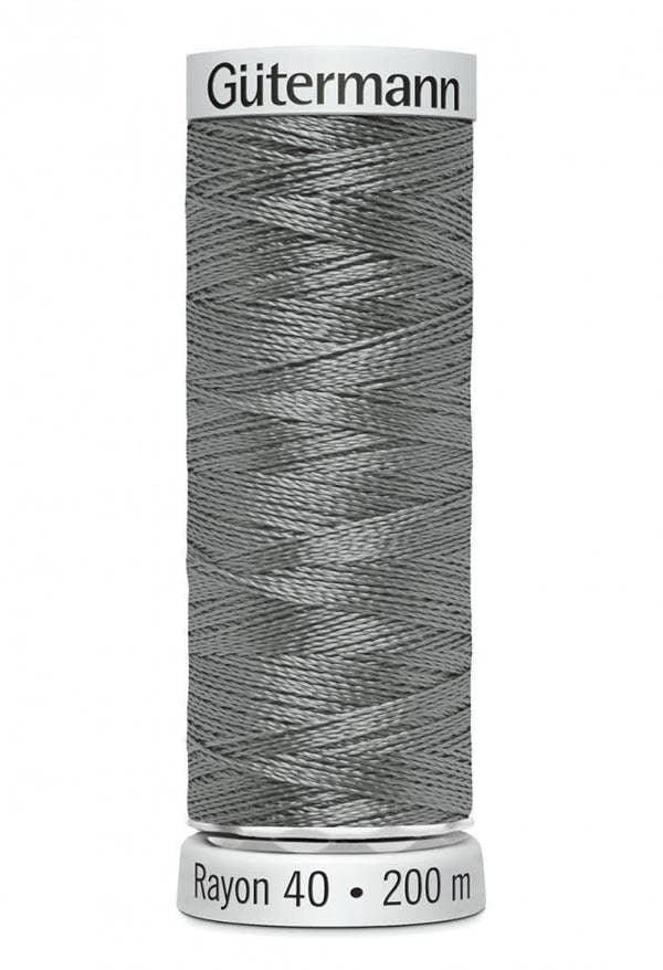 Gutermann No 40 Sulky Rayon Embroidery Thread 200m Rayon Thread Suitable For Embroidery